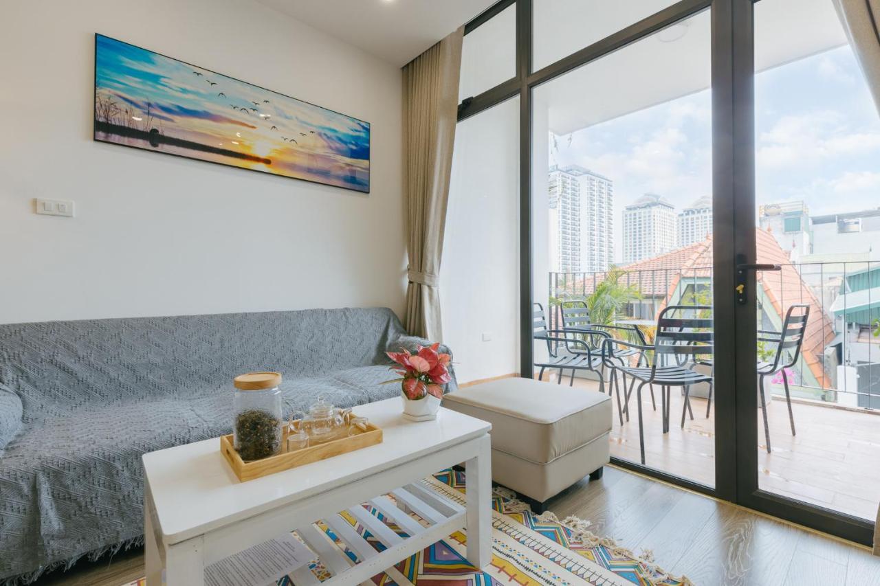 Luck Apart 9 - Hanoi Westlake Balcony Apartment מראה חיצוני תמונה